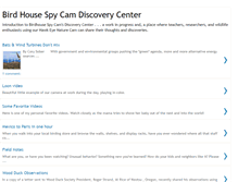 Tablet Screenshot of birdhousespycam.blogspot.com