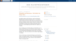 Desktop Screenshot of die-nachtwaechterin.blogspot.com