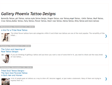 Tablet Screenshot of gallery-phoenix-tattooo.blogspot.com