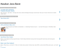 Tablet Screenshot of masakanjawabarat.blogspot.com
