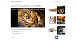 Desktop Screenshot of abrahamhicksarchives.blogspot.com