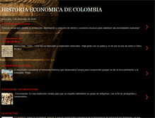 Tablet Screenshot of historiaeconomicadecolombiana.blogspot.com