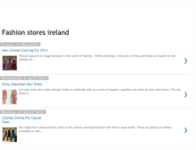 Tablet Screenshot of fashionstoreireland.blogspot.com