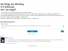 Tablet Screenshot of etherealwingedangel.blogspot.com