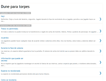 Tablet Screenshot of duneeljuegodemesa.blogspot.com