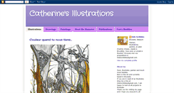 Desktop Screenshot of catherine-illustrations.blogspot.com