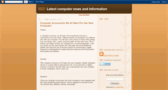 Desktop Screenshot of ablogforallcomputerusers.blogspot.com