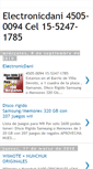 Mobile Screenshot of electronicdani.blogspot.com