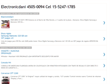 Tablet Screenshot of electronicdani.blogspot.com