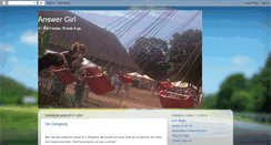 Desktop Screenshot of answergirlnet.blogspot.com