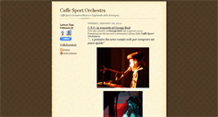 Desktop Screenshot of caffesportorchestra.blogspot.com