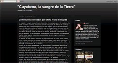 Desktop Screenshot of cuyabeno.blogspot.com