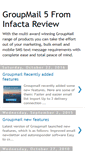 Mobile Screenshot of groupmail-review.blogspot.com