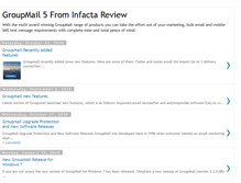 Tablet Screenshot of groupmail-review.blogspot.com
