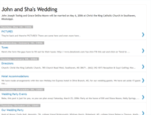 Tablet Screenshot of johnandshaswedding.blogspot.com