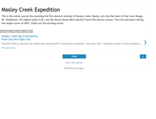 Tablet Screenshot of mosleycreek.blogspot.com