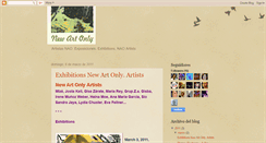 Desktop Screenshot of newartonlyartinaction.blogspot.com