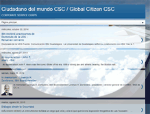 Tablet Screenshot of ciudadanodelmundo-csc.blogspot.com