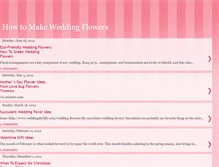 Tablet Screenshot of howtoweddingflowers.blogspot.com