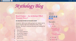 Desktop Screenshot of anastasiapmythology.blogspot.com