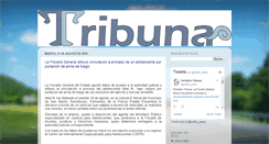 Desktop Screenshot of periodicotribunatex.blogspot.com