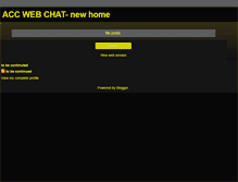 Tablet Screenshot of accwebchat.blogspot.com