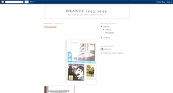 Desktop Screenshot of drancy1943rl.blogspot.com