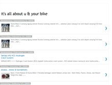 Tablet Screenshot of duniabikerz.blogspot.com