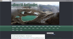 Desktop Screenshot of direccio-antipodes.blogspot.com