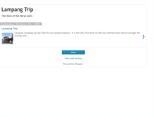Tablet Screenshot of lampangtrip.blogspot.com
