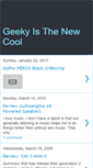 Mobile Screenshot of geekyisthenewcool.blogspot.com