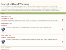 Tablet Screenshot of concept-of-global-warming.blogspot.com