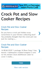 Mobile Screenshot of ezcrockpot.blogspot.com