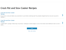 Tablet Screenshot of ezcrockpot.blogspot.com