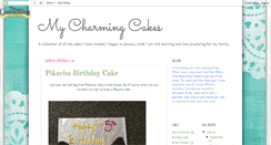 Desktop Screenshot of charmingcakes.blogspot.com