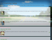 Tablet Screenshot of charmingcakes.blogspot.com
