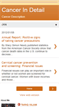 Mobile Screenshot of cancerindetail.blogspot.com