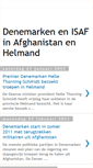 Mobile Screenshot of denemarken-isaf-afghanistan.blogspot.com