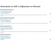 Tablet Screenshot of denemarken-isaf-afghanistan.blogspot.com