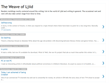 Tablet Screenshot of ljiid.blogspot.com
