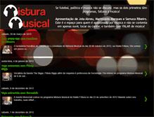 Tablet Screenshot of misturamusical.blogspot.com