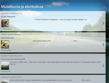 Tablet Screenshot of muistikuviajaelonkulkua.blogspot.com