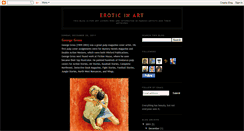 Desktop Screenshot of eroticinart.blogspot.com