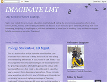 Tablet Screenshot of imaginatelmt.blogspot.com