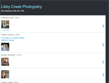 Tablet Screenshot of libbycreekphotography.blogspot.com