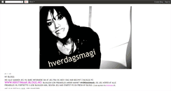 Desktop Screenshot of hverdagsmagii.blogspot.com