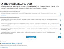 Tablet Screenshot of labibliotecologiadelamor-gabo.blogspot.com