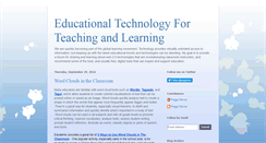 Desktop Screenshot of edtech4learning.blogspot.com