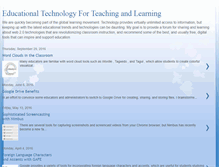 Tablet Screenshot of edtech4learning.blogspot.com