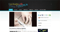 Desktop Screenshot of lahuella-delcrimen.blogspot.com